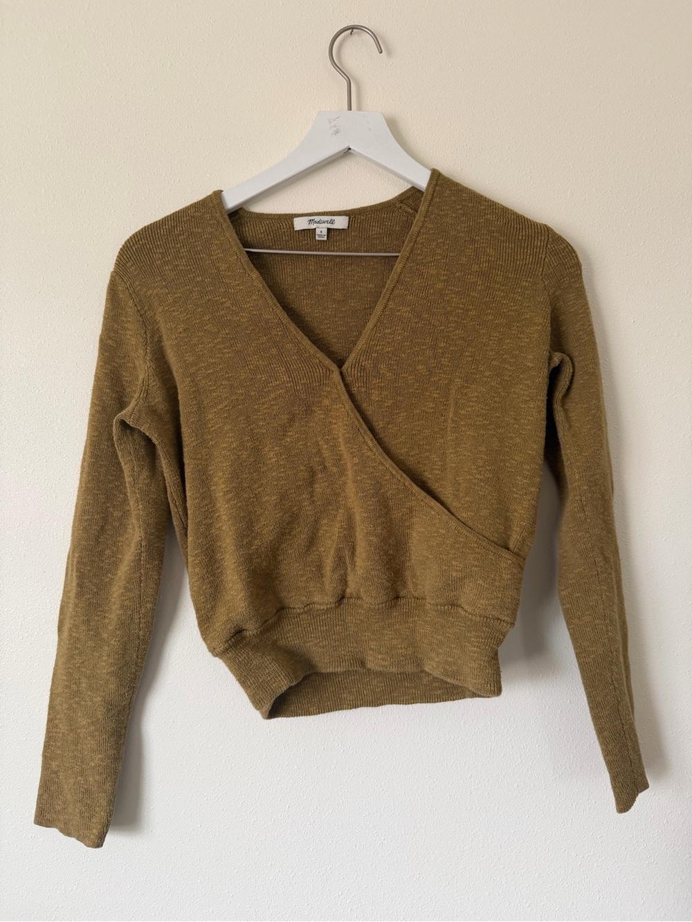 Madewell Wrap Sweater Size Small